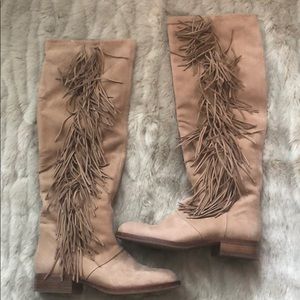 Sam Edelman Josephine Fringe  Boots
